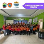 Berlanjut Dihari Ketiga, BPBD Lamsel Sosialisasi KIE di Desa Waimuli Timur,"Salam Tangguh Salam Kemanusiaan"