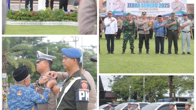 Polres Blitar Gelar Apel Operasi Zebra Semeru 2025 untuk Tekan Angka Kecelakaan