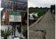 Pemdes Winong Bangun Paving Jalan Usaha Tani di Dusun Dliringdesa Winong Kecamatan Gempol, Kabupaten Pasuruan