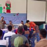 Destana Desa Kotaguring dan Tanjung Gading Resmi Dibentuk, Ini Pesan BPBD Lamsel !!