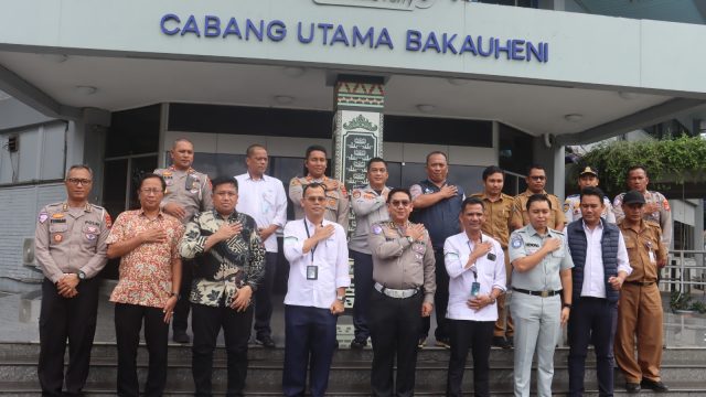 Korlantas Polri Lakukan Survei Persiapan Angkutan Natal dan Tahun Baru di Bakauheni