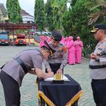 Kapolres Tanggamus Pimpin Sertijab Kasat Narkoba dan Kabag Ren Serta Tiga Kapolsek