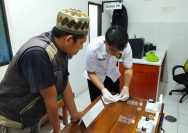 Food Safety : Sidokkes Polres Nganjuk Cek Bahan dan Makanan di SPPG Pace