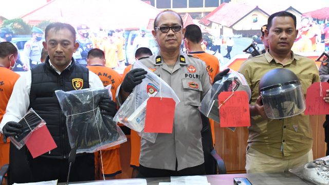 Polres Madiun Kota Ungkap 6 Kasus Selama Operasi Sikat Semeru 2025