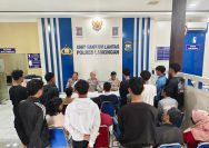 Operasi Zebra Semeru Polres Lamongan Amankan 9 Remaja dan 3 Motor Balap Liar