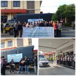 Polres Pasuruan dan Aliansi Mahasiswa Berangkatkan Bantuan Untuk Korban Erupsi Semeru