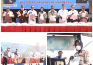 Satnarkoba Polres Pelabuhan Tanjung Perak Musnahkan Barang Bukti Narkoba Hasil Ungkap Kasus Sepanjang 2025