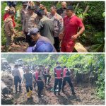 Polres Probolinggo Bersama Warga Bersihkan Material Pascabanjir Bandang di Tiris