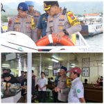 Jelang Nataru Polresta Banyuwangi Gelar Pemeriksaan Keselamatan Terpadu di Pelabuhan Ketapang