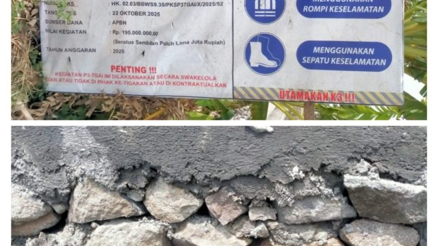 Program Percepatan Peningkatan Tata Guna Air Irigasi (P3-TGAI) Gluranploso Disinyalir Banyak Kecurangan