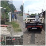 Diduga Langgar K3, Penanaman Tiang WiFi Starlight di Desa Wedoro Klurak Kecamatan candi Tanpa APD dan Surat Tugas