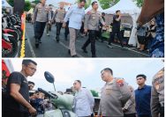 Sesi 1 Bazar Ranmor Polrestabes Surabaya, 52 Motor Hasil Ungkap Curanmor Telah Kembali ke Pemilik