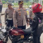 Polres Pelabuhan Tanjung Perak Gelar Razia Kendaraan Cegah Curanmor