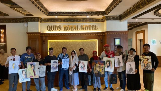 Quds Royal Hotel Surabaya Gelar Event Seni Budaya “Painting On The Spot” di Awal 2026
