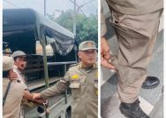 Penertiban Anak Jalanan (Anjal) di Depan Terminal Bus Ampel Ricuh, Anggota Satpol PP Kecamatan Semampir Alami Perlawanan
