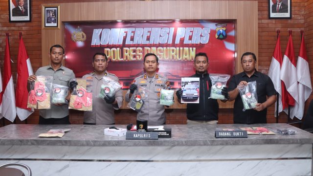 Polres Pasuruan Ungkap 25 Kasus Narkotika Sepanjang Januari 2026