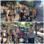 Unik..! Polres Blitar Kota Terjunkan Gatotkaca dan Werkudara Sosialisasikan Ops Keselamatan Semeru 2026