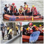 Gerakan Nasional ASRI: Polrestabes Surabaya Bersihkan Kali di JMP, Bangun Budaya Kerja Sehat dan Profesional