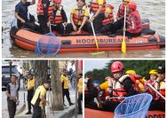 Gerakan Nasional ASRI: Polrestabes Surabaya Bersihkan Kali di JMP, Bangun Budaya Kerja Sehat dan Profesional