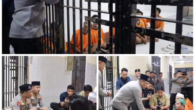 Kapolrestabes Surabaya Buka Puasa Bersama Tahanan, Wujud Kepedulian dan Pembinaan di Bulan Ramadan