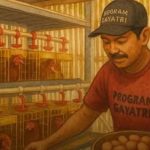 Diduga Menyimpang, Bantuan Program GAYATRI ADD di Desa Banaran Hanya 28 Ekor Ayam, Jauh dari Standar 54 Ekor