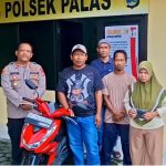 Motor Korban Curanmor Dikembalikan kepada pemilik, Warga Apresiasi Kinerja Polsek Palas