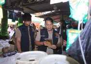 Jelang Ramadhan 1447 H, Satgas Pangan Polres Madiun Pastikan Stok Bahan Pokok Aman di Pasar Caruban