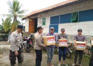 Polres Probolinggo Salurkan Bansos Untuk Korban Longsor dan Banjir