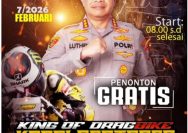 Kapolrestabes Surabaya Resmi Menggelar Ajang King Of Drag Bike Surabaya Cup 2026 di GBT