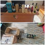 Polsek Pakal Ungkap Penjualan Miras Ilegal di Lakarsantri, Puluhan Botol Arak Bali Diamankan