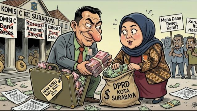 AMI Laporkan Dua Oknum DPRD Surabaya ke Kejari Tanjung Perak, Diduga Oknum Fraksi PKS Embat Dana Reses