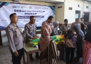 Polres Pelabuhan Tanjung Perak Gelar Gerakan Pangan Murah Serentak, Bantu Masyarakat Jelang Lebaran
