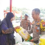Gerakan Pangan Murah Polri, Polres Pasuruan Berhasil Salurkan 45 Ton Beras Untuk Masyarakat