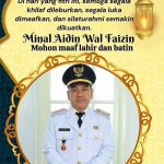 Idul Fitri 1447 Hijriah, Ruris Apdani, S.Pd Camat Kalianda : Minal Aidzin Wal Faidzin Mohon Maaf Lahir dan Batin