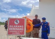 Polisi Imbau Wisatawan Waspada Arus Laut Saat Libur Lebaran di Pantai Lampung Selatan