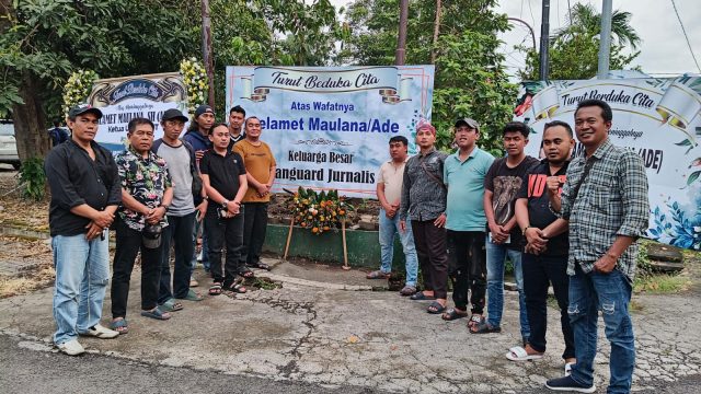 VJB Gelar Takziah Untuk Ade Maulana di Surabaya, Ketua KJJT Dikenal Berdedikasi