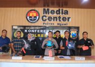 Polres Ngawi Amankan 2 Tersangka Pengeroyokan di Paron Motif Atribut Perguruan Silat