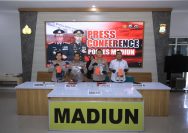 Polres Madiun Amankan Dua Tersangka Curanmor Modus Incar Motor di Persawahan dan Teras Rumah