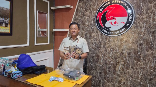 Polres Ngawi Ungkap Peredaran Obat Keras Ilegal, Tersangka dan Ratusan Okerbaya Diamankan