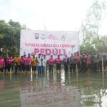 Sambut HUT ke-46, YKB Tanjung Perak Tanam Mangrove Pulihkan Lahan Kritis