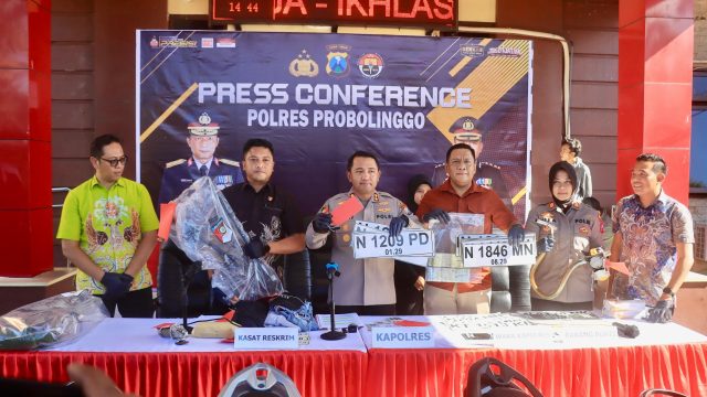 Polres Probolinggo Amankan Tujuh Tersangka Curas dan Curanmor