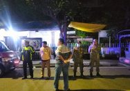 Patroli Dini Hari di Perbatasan, Polsek Semampir Gandeng Satpol PP Jaga Kamtibmas.