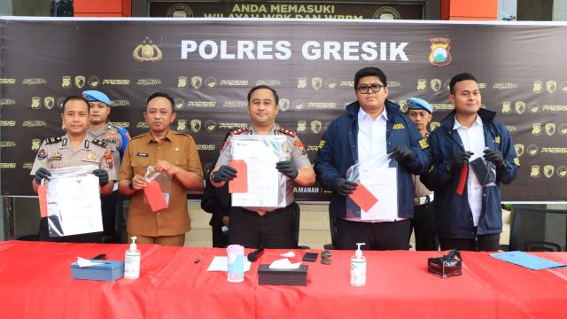 Polres Gresik Amankan Tersangka Penipuan Rekrutmen ASN Modus Jual Beli SK Palsu