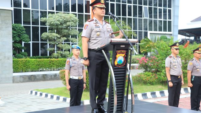 Kapolres Gresik Tegaskan Pelayanan Humanis, Polres Gresik Matangkan Pengamanan May Day 2026