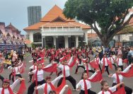 Remo Gagrag Anyar, Wayang Anak Judul Anjani Putra dari Sanggar Putra Bima Respati Pada Peringatan Hari Tari Sedunia 2026