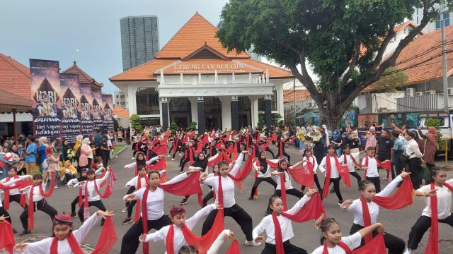 Remo Gagrag Anyar, Wayang Anak Judul Anjani Putra dari Sanggar Putra Bima Respati Pada Peringatan Hari Tari Sedunia 2026
