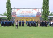 Polres Madiun Gelar Apel Sabuk Kamtibmas, Perkuat Sinergitas dan Pengamanan Swakarsa