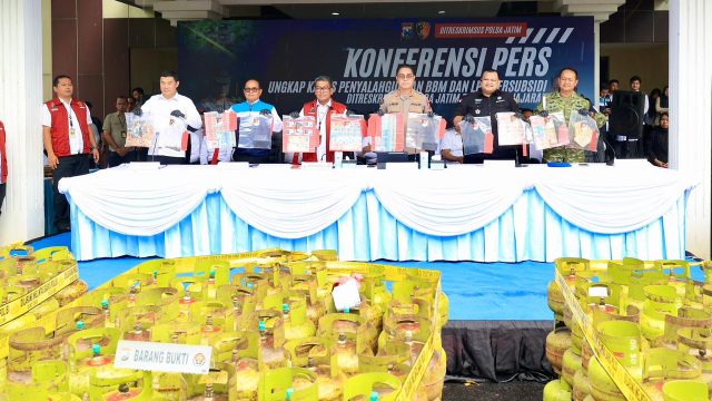 Polda Jatim Amankan 79 Tersangka Penyalahgunaan BBM dan LPG Bersubsidi