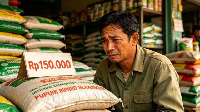 Dugaan Penjualan Pupuk Subsidi UD Sumber Barokah Sumberbanteng Semakin Nyata