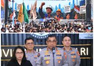 Polri Apresiasi Massa Buruh Sampaikan Aspirasi Tertib Pada Peringatan May Day